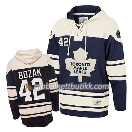 Toronto Maple Leafs Tyler Bozak 42 Blå Sawyer Hooded Sweatshirt - Herre